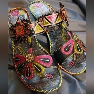Nwt Elite by Corky's Jamaica Sandal